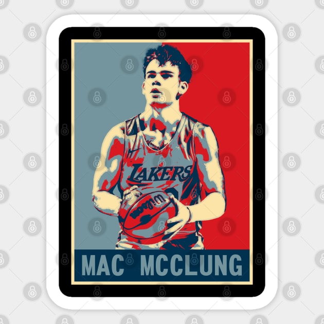 Mac McClung Sticker by today.i.am.sad